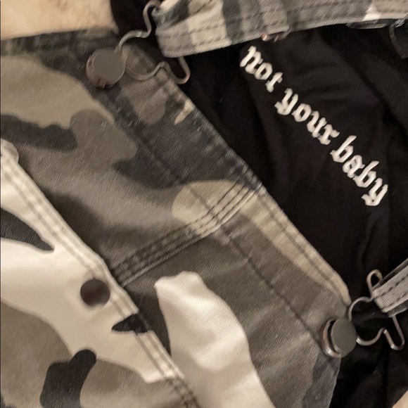 “Army Fatigue Short Overalls” - Picture 5 of 5